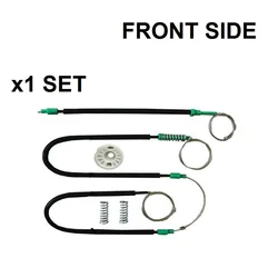 VOOR PEUGEOT 206CC CABRIOLET CONVERTIBLE RAAM REGULATOR REPARATIE KIT LINKS of RECHTS 2000-2010