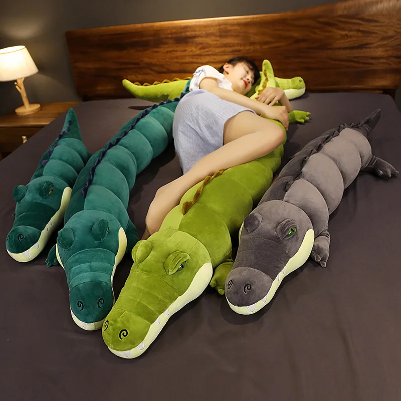 

Cartoon Simulation Crocodile Plush Toy Stuffed Simulation Animals Doll Kids Toys Room Sofa Decor Soft Ocean Animals Plush Pillow