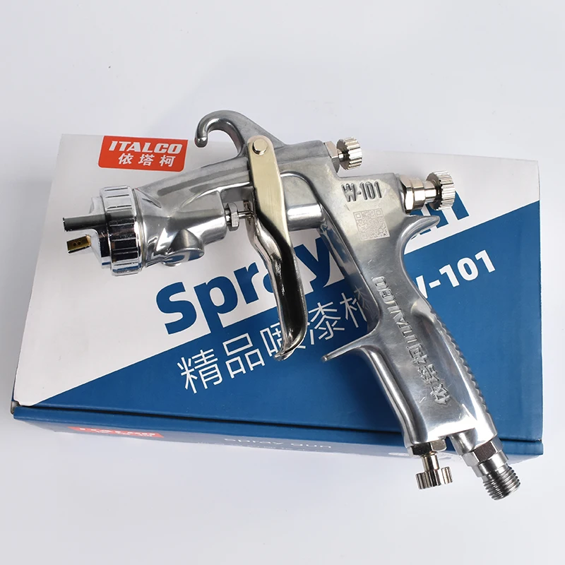 Professional Spray Gun ITALCO W-101 High Quality HVLP Air Spray gun 1.5mm Paint Sprayer for Automotive Refinishing