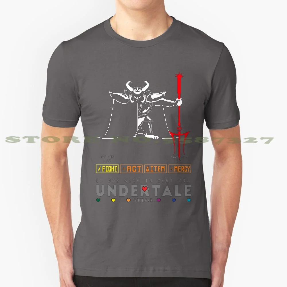 Asgore Dreemurr - Undertale 100% Cotton T-Shirt Sans Undertale Game Rpg Megalovania Bones Role Indie Retro Papyrus Asgore