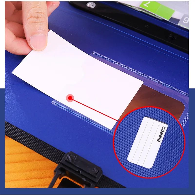 13 Pockets Expanding File Folder A4 Organizer Portable Extension Wallet Bill Receipt File Sorting Organizer Business File Holder