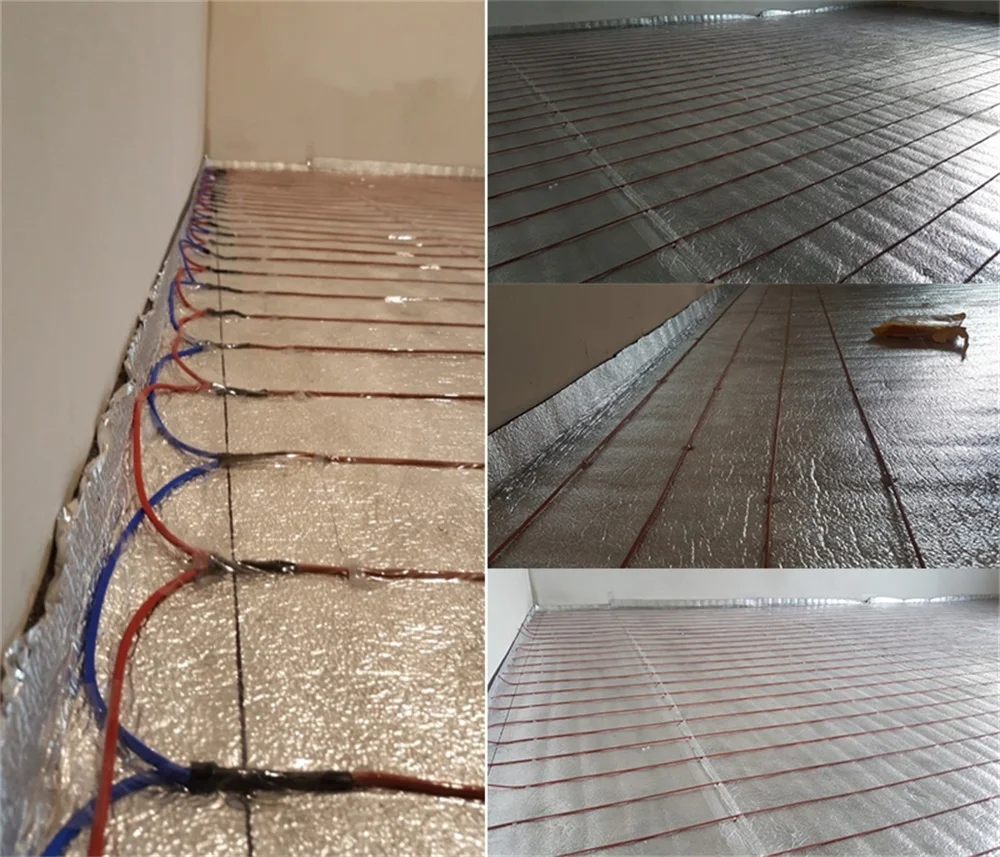 Infrared Floor Heating Carbon Warm Floor Cable Outsite Room Soft Heat Wire 1K 2K 3K 6K 9K 12K 18K 24K