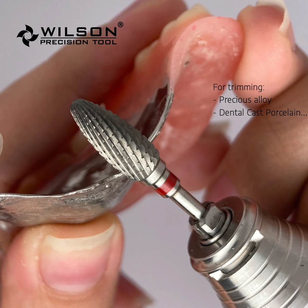 WILSON PRECISION TOOL 5001414 Pieza De Baja Velocidad Tungsten Carbide Burs For Trimming Acrylic/Metal