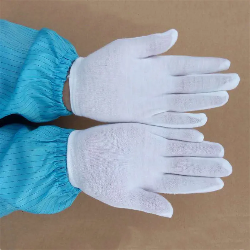 Hot White Labor Insurance Thick Cotton Work Gloves Cotton Cloth Thin Medium And Thick Etiquette Wenwan Quality Inspection Gloves