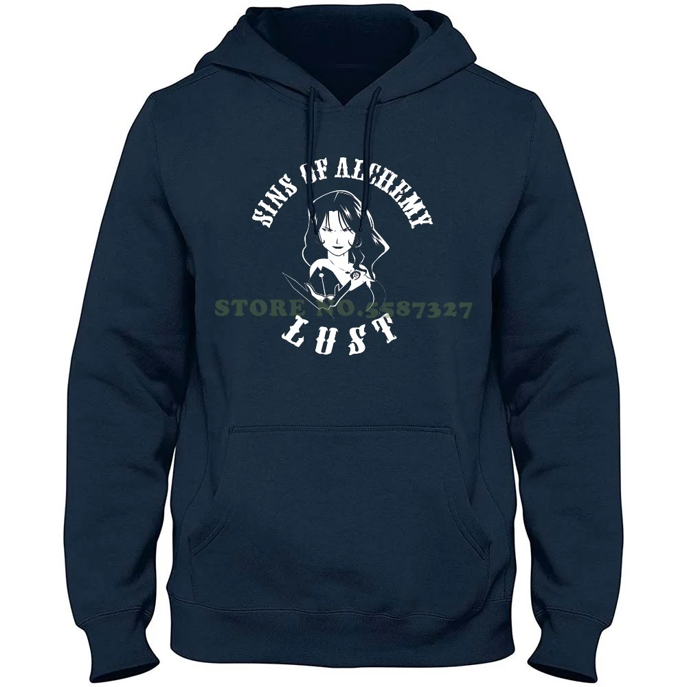 Sins Of Alchemy-Lust 100% Pure Cotton Hoodie Fma Lust Fullmetal Full Metal Alchemist Alchemy Sons Anarchy Soa Anime Comic