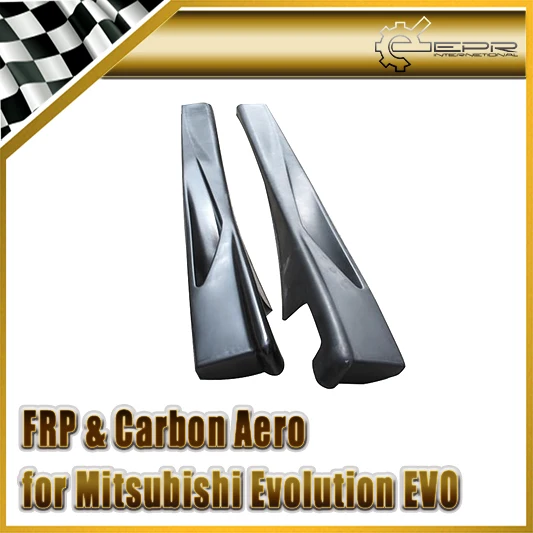 

Car Styling For Mitsubishi Evolution EVO 8 9 VTX Cyber Carbon Fiber Side Skirt