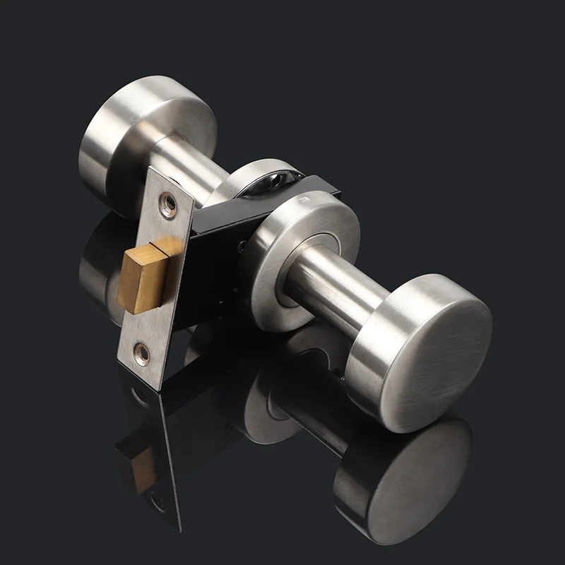304 Stainless Steel Invisible Door Lock Hidden Single-Side Lock Hidden Background Wall Hidden Door Double-side Handle Lock