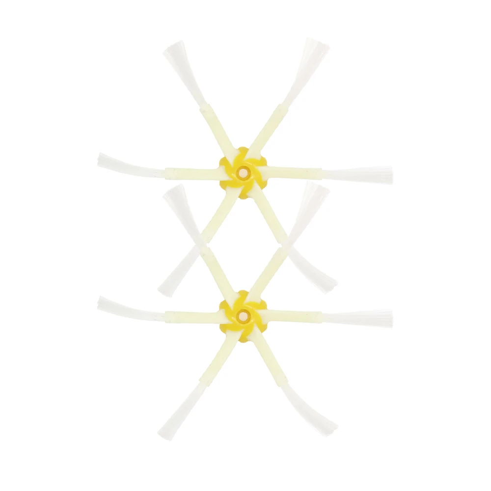 2x Seite Pinsel 6-armed für iRobot Roomba 500 600 700 Serie 550 560 630 650 760 770 780 staubsauger Zubehör Teile