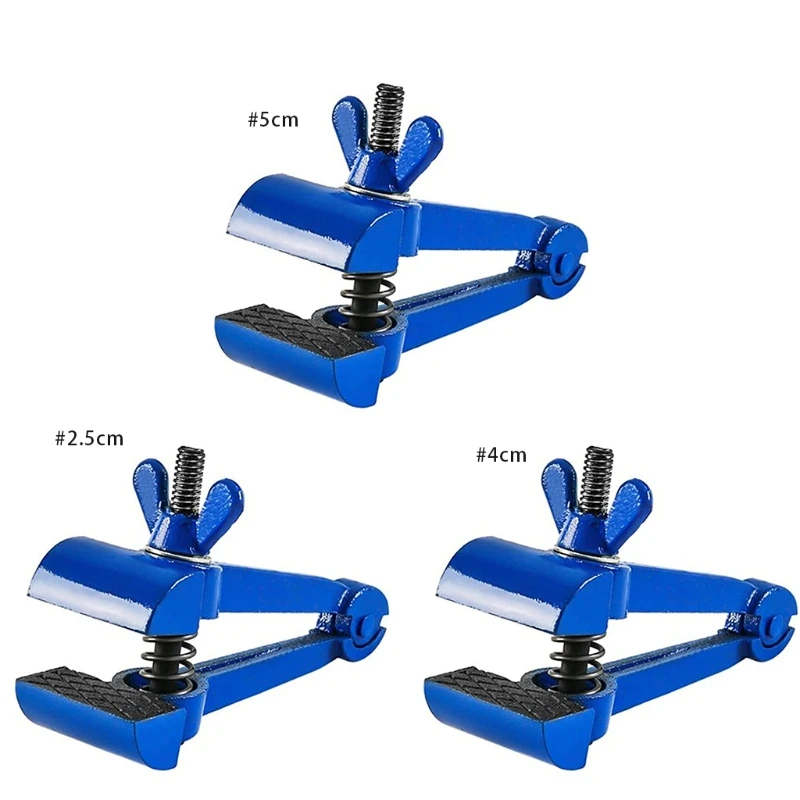 Imagem -05 - Mini Mão Vise Azul Multi-purpose Pequeno Alicate tipo 25 40 50 Resistente Mandíbula Vice Ferragens Ajustável Ferramenta Suprimentos