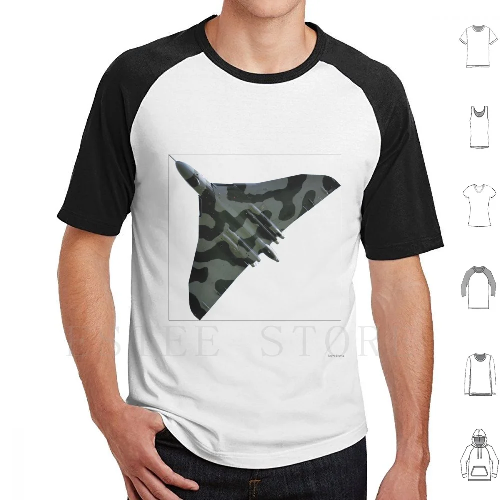 Avroe Vulcan T Shirt Men Cotton 6xl Vulcan Bomber V Force Raf Airforce Xm Delta Wing Laptop Phone Hydro Cases Cool