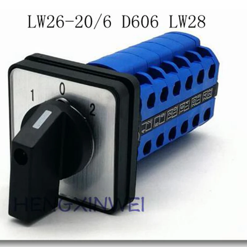 

Lw28 LW26-20/6 D606 Универсальные переключатели CHANGE OVER