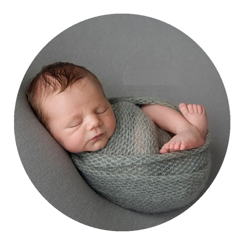 Rekwizyty fotograficzne dla dzieci, tkanina na beanbag, rekwizyty noworodka (100*160 cm) — zdjęcie 2