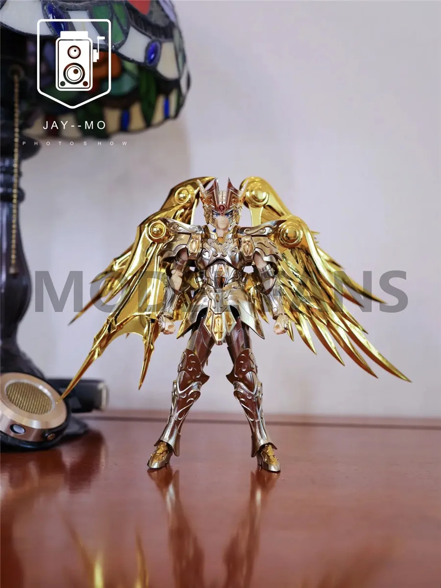 MODEL FANS IN-STOCK JMODEL Saint Seiya EX soul of Gold sog gemini saga metal armor Myth Cloth Action Figure toy