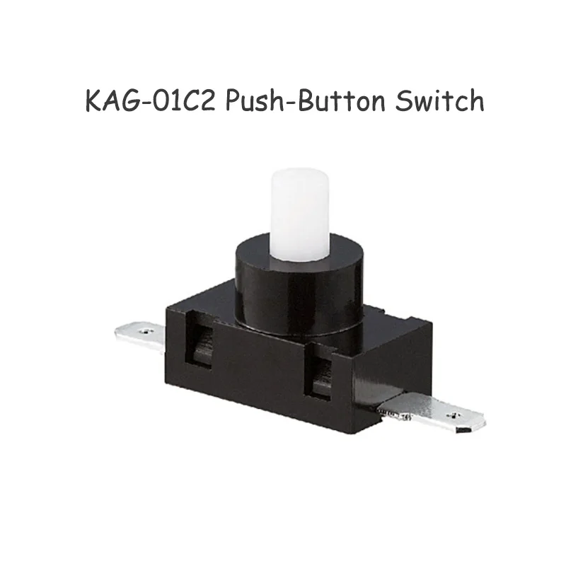 KAG-01  self locking micro flashlight push button switch with CQC VDE