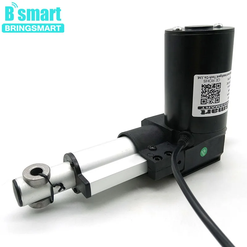 Stroke 50-250MM Load 5000N 500KG Electric Linear Actuator 12V 24V 36V With Speed 5-30MM/S Support Customized 2-10Inch Home Apply