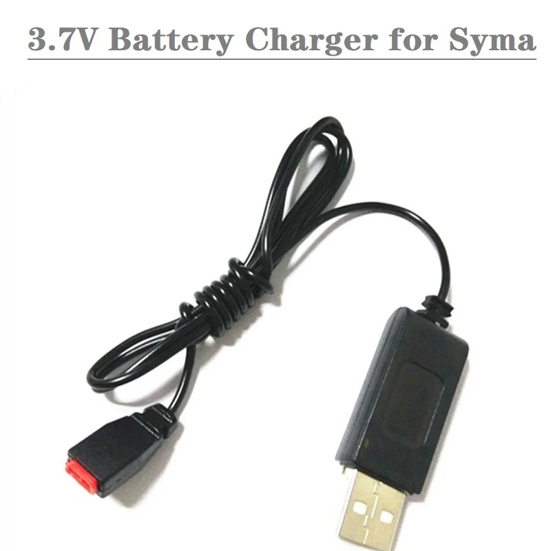 3.7V Battery Charger For SYMA X5HW X5A-1 X5HC X5UW X5UC X21 X21W X26 RC Quadcopter Drones Spare Parts Accessories USB Charger