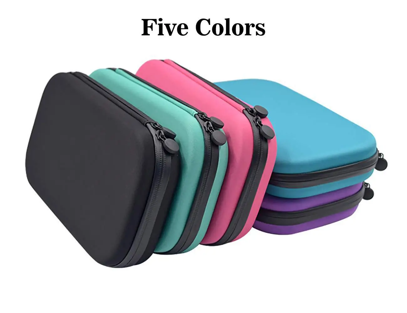 Portable Stethoscope Storage Box Carry Travel EVA Case Hard Drive Pen Holder Medical Multifunction Mesh Pocket Protect Organizer