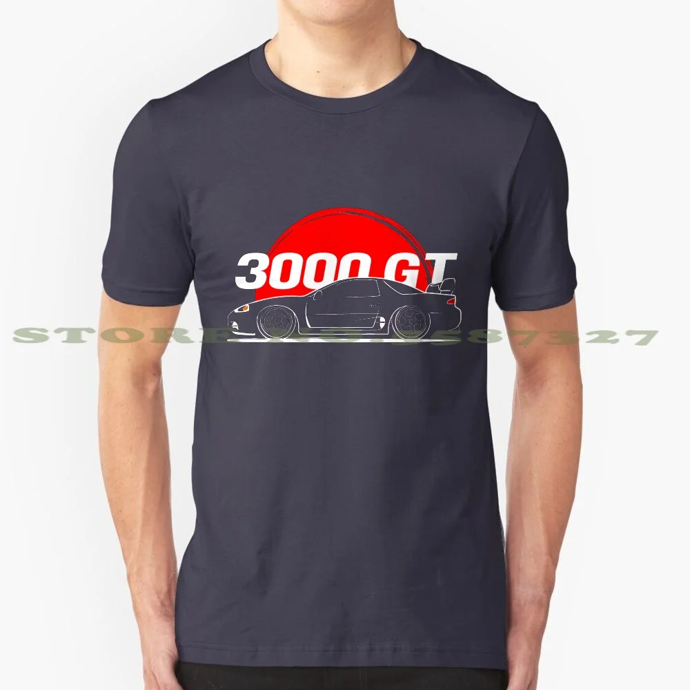 3Kgt 100% Pure Cotton T-Shirt Jdm Stance 3000Gt Vr4 4G63 4G64 6G72 Twin Turbo Gto Legend Ralliart Dsm Stealth Tuning