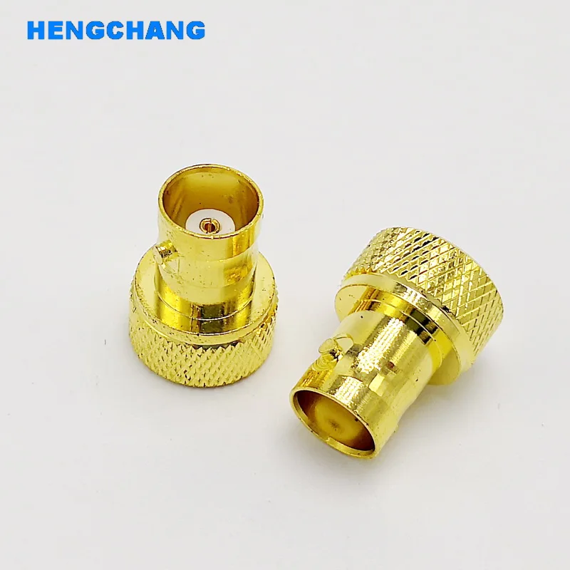 Adaptador bnc para sma, adaptador para antena bnc fêmea para conector macho sma, 1 peça