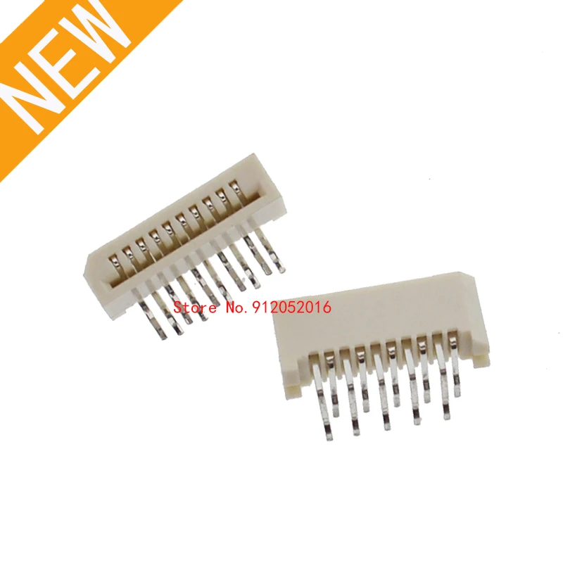 

10PCS FPC/FFC Connector LCD Flexible Flat Cable Socket Double Row DIP 1.25MM 4 6 8 9 10 11 12 14 16 18 20 22 24 26 28 30 32 Pin