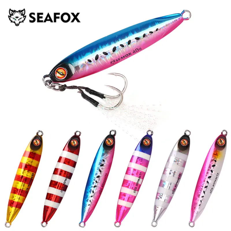 

SF04 1 шт., металлические приманки для рыбалки, вес 10 г-60 г, жесткая приманка для троллинга, снасти для окуня, приманка для отсадки форели, приманки для морской воды