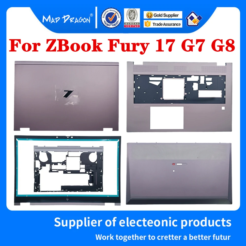 New For HP ZBook Fury 17 G7 G8 LCD Cover/LCD Bezel/Palmrest Backlit /Bottom Cover/M20108-001 M20107-001 M20092-001 M23347-001