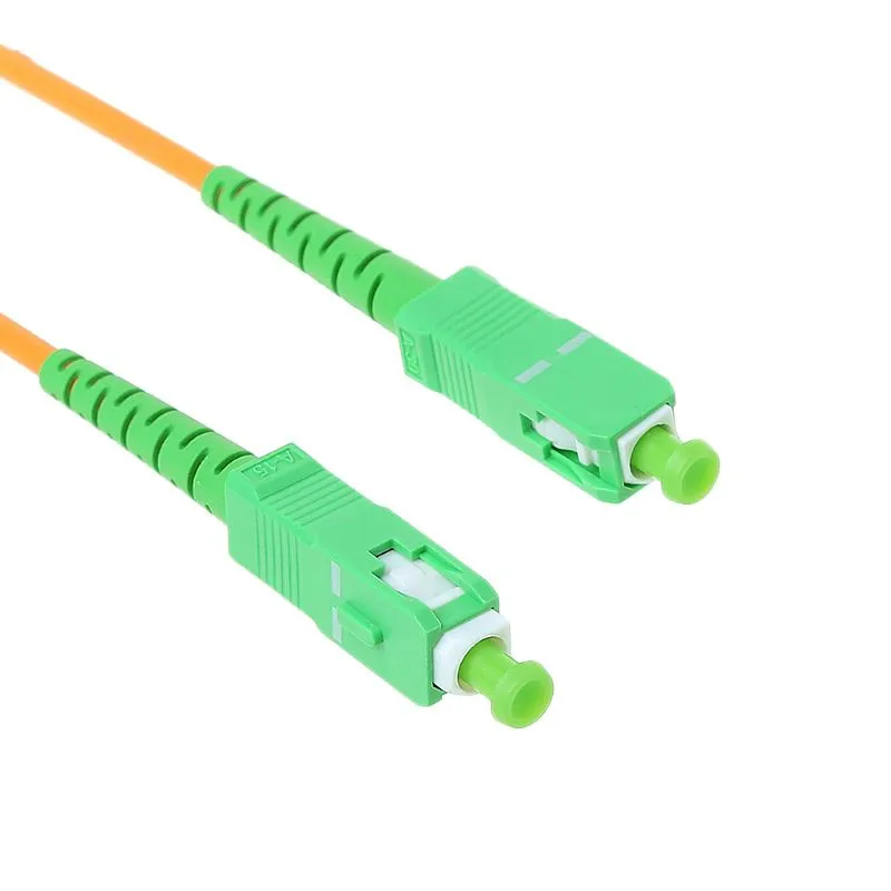 SC/APC-SC/APC-SM Sợi Dây Dây Nhảy Cáp SM Simplex Chế Độ Đơn Quang Cho Mạng 1M, 2M, 3M, 5M, 10M