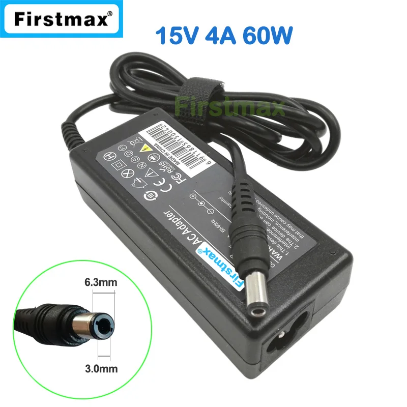 15V 4A 60W laptop charger AC power adapter for NEC ADP57 ADP-60JH ADP62 PC-VP-BP61/OP-520-75302