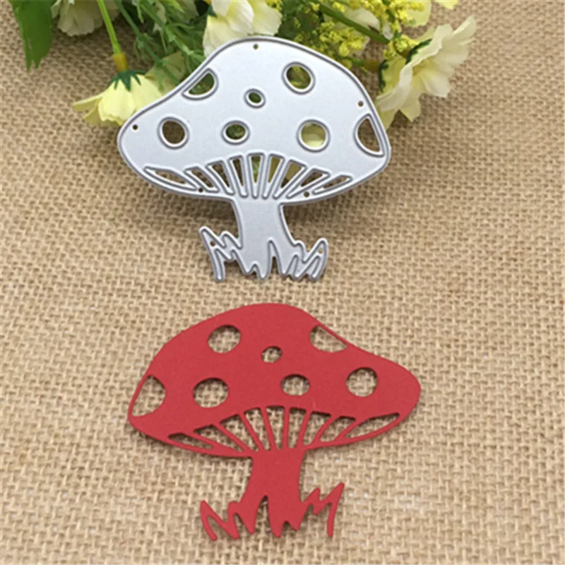 

Mushroom card dies metal die decoration for scrapbook punching card cutting DIY process edge cutting