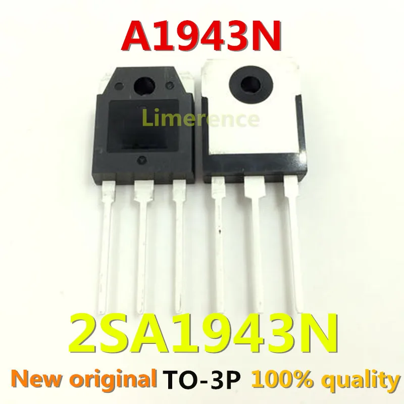 100% nuevo 5PCS/lote original   2SA1943N A1943N 2SC5200N C5200N TO-3P  Audio amplifier pair  Transistor