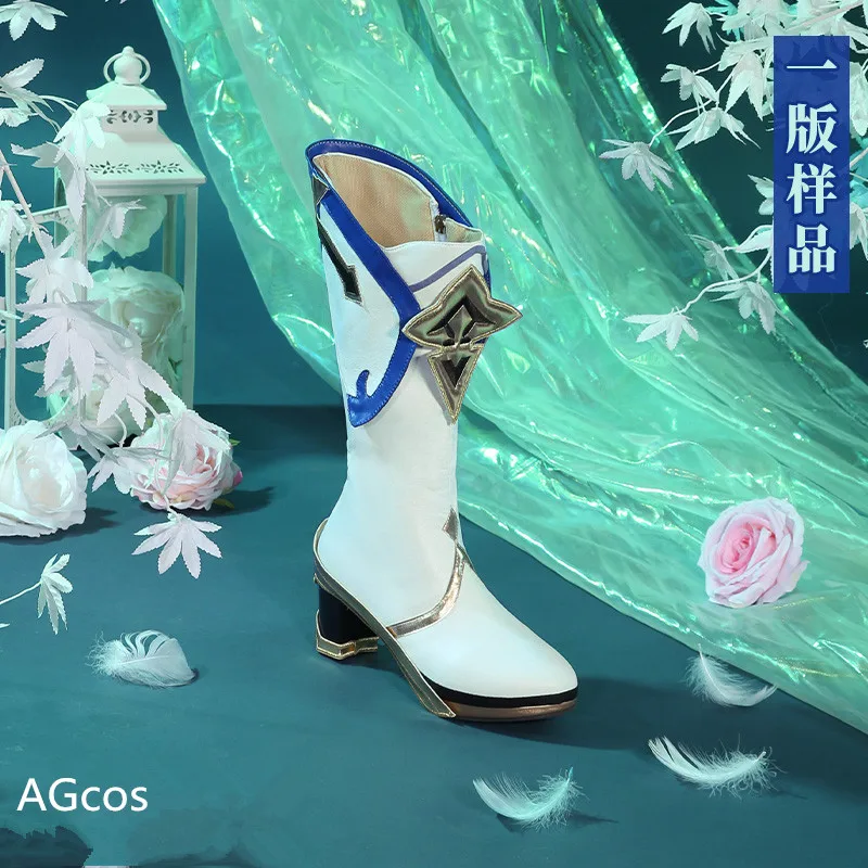 

AGCOS Presale Game Genshin Impact Sucrose Cosplay Shoes Woman Boots