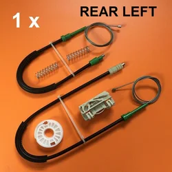 FOR PEUGEOT 607 ELECTRIC WINDOW REGULATOR REPAIR KIT REAR-LEFT 1999-2010