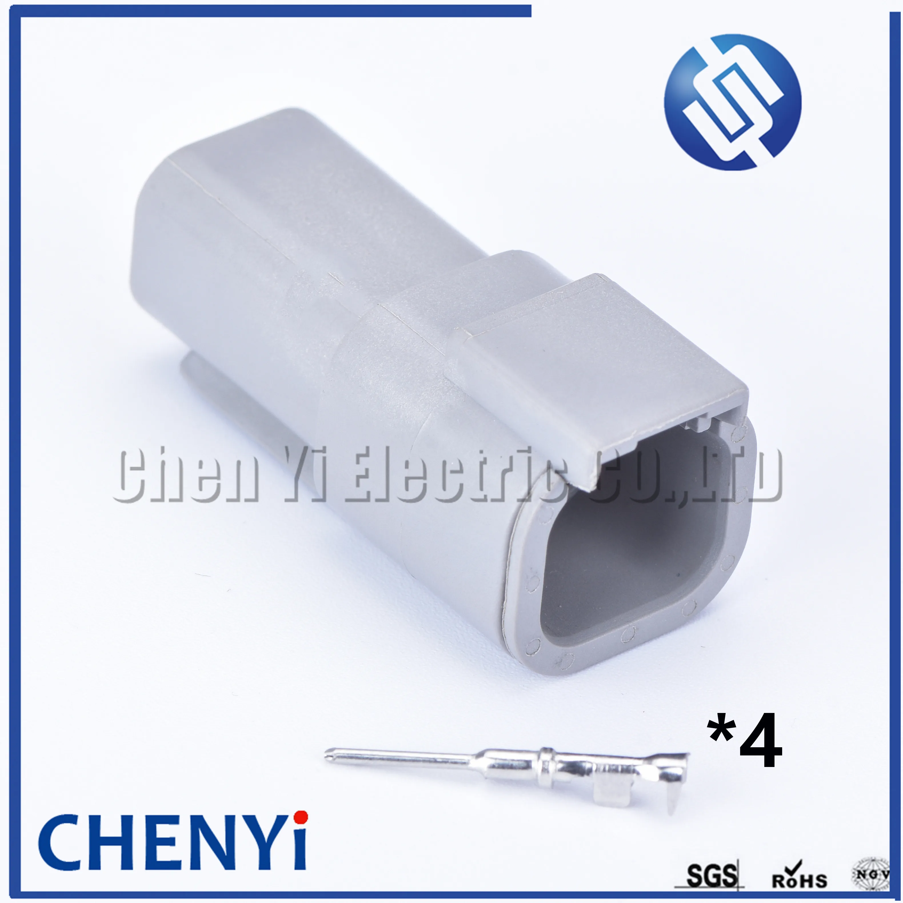 5 sets Deutsch DTM 4 Pin connector DTM06-4S/DTM04-4P Male or Female Auto Waterproof Connector Automotive Sealed Plug