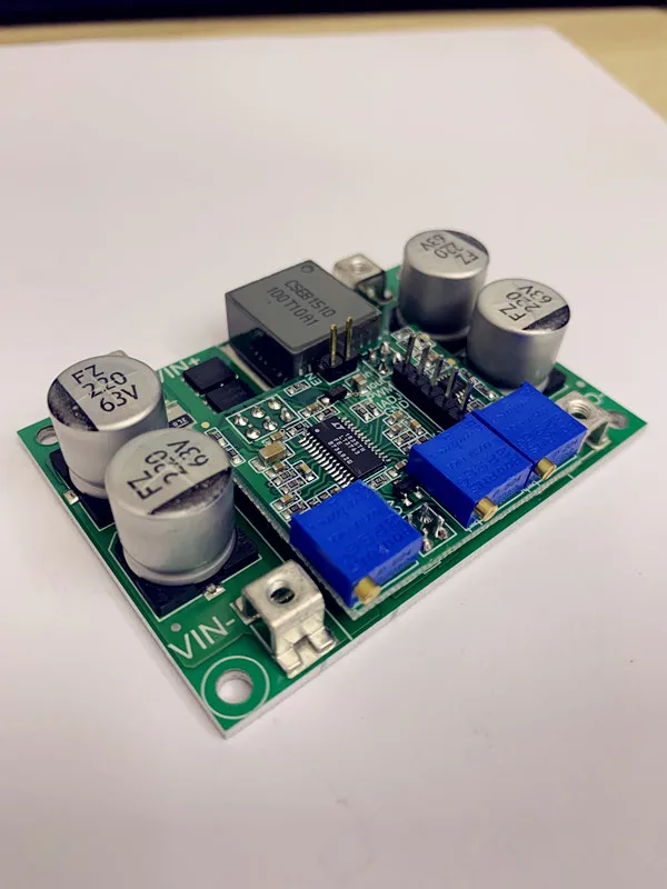 

DC-DC высокомощный понижающий источник питания, регулируемый постоянный ток, постоянное напряжение, зарядка аккумулятора 12 В, 24 В, 48 В/0-20 А