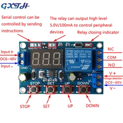 Battery Charge Discharge Module Integrated Voltmeter Undervoltage Overvoltage Protection Timing Charge Discharge Communication