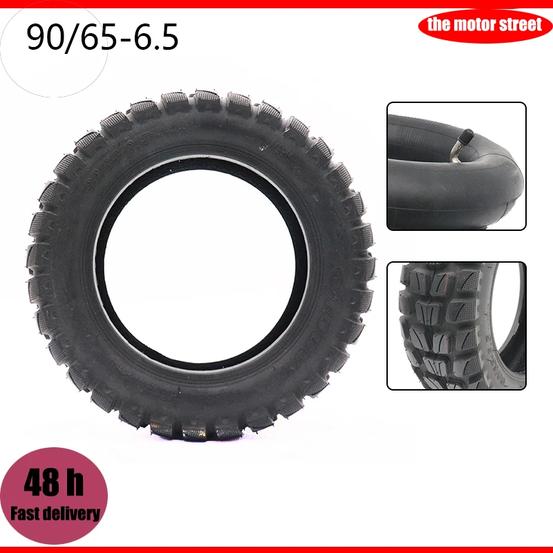 

11 inch Vacuum Off Road Tire 90/65-6.5 Thickening Tubeless Tyre For 49cc Mini Dirt Bike Electric Scooter Motorcycle