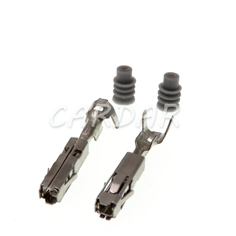 1 Set 2 Pin/Weg 18385000002 Grau Automotive Stecker Auto Stecker Licht Buchse