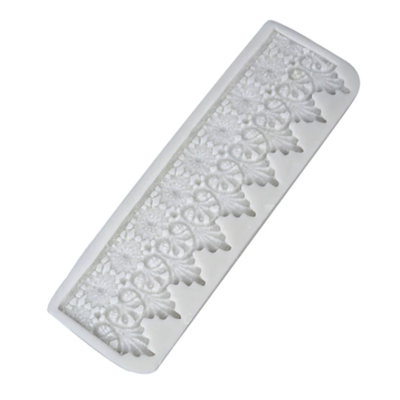 Lace Cake Pattern Mould Fondant Cakes Decorating Tools Silicone Molds Sugarcrafts Chocolate Baking Tools For Cakes Gumpaste Form