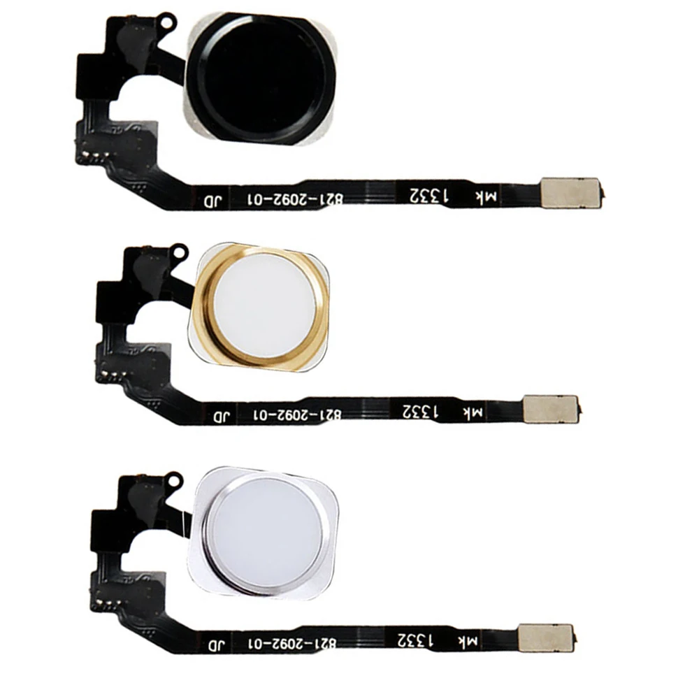 Home Button Fingerprint Scanner Touch ID Return Key Flex Cable For iPhone 5S No Fingerprint Function