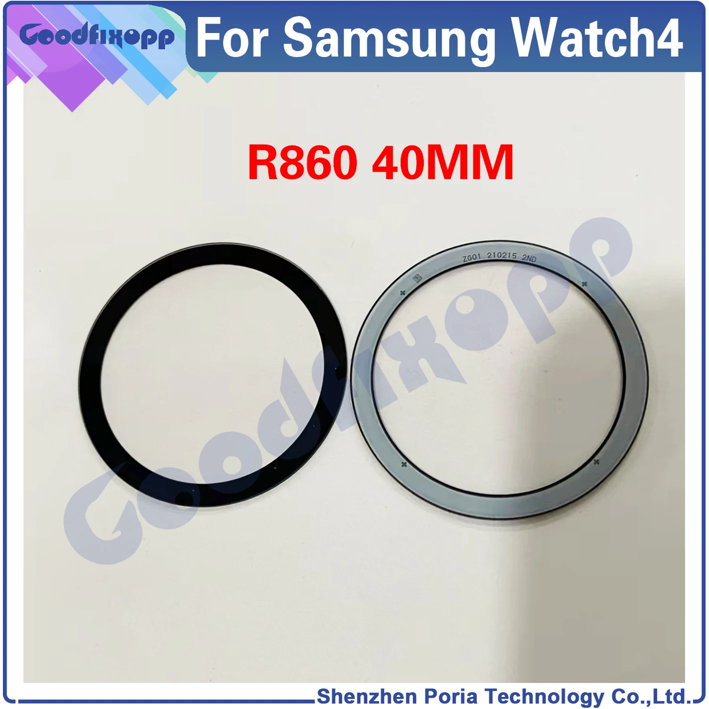 For Samsung Galaxy Watch4 R860 40MM R870 44MM  Touch Screen External Glass Lens Replacement Repair For Samsung Galaxy Watch 4