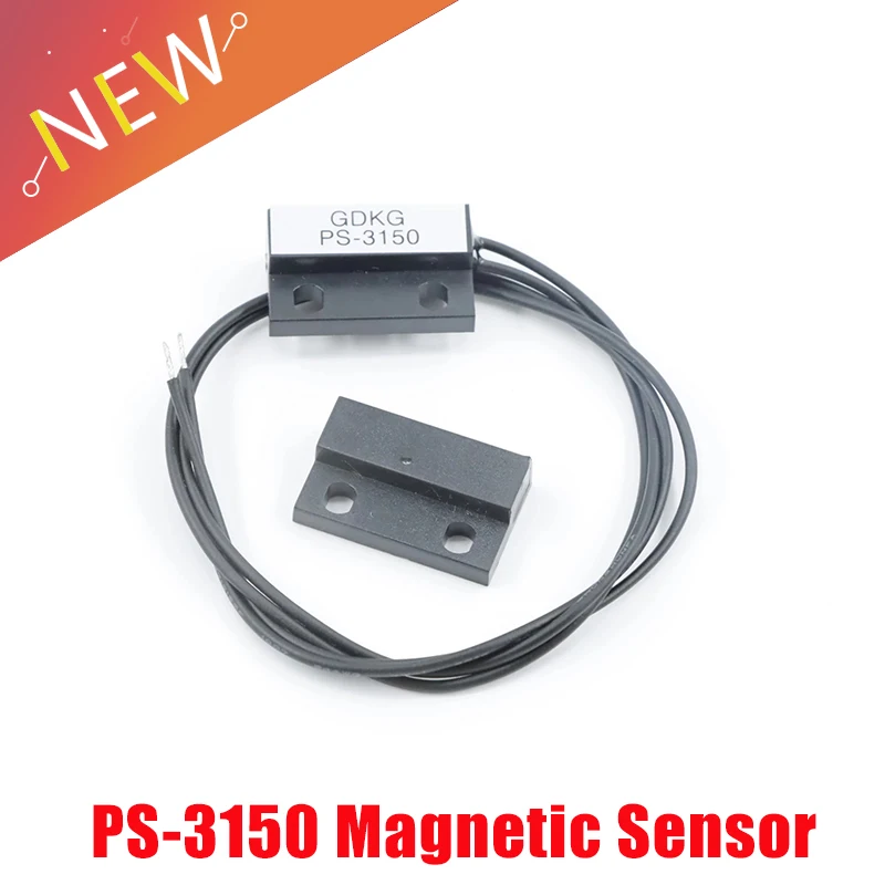 Magnetischer Reed-Schalter Mit 30 Cm Kabel – 200 V, 1 A, 1-40 Mm Schaltabstand Für Türen Und Sensoren