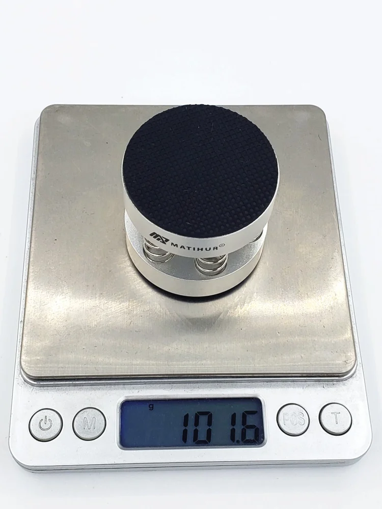 Almofada de amortecimento de mola áudio, 4 unidades/8peças, atualização matihur áudio auditólico, espinho, alta fidelidade pés amplificador de pé cd