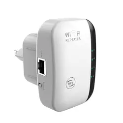 300Mbps WiFi Extender Signal Booster Long Range Coverage Wireless Internet Amplifier Covers 15 Devices