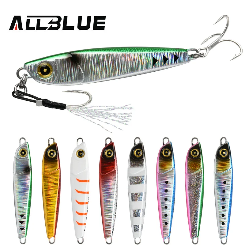 Jig Metálico ALLBLUE KAIDO – Señuelo artificial para lubina alta mar