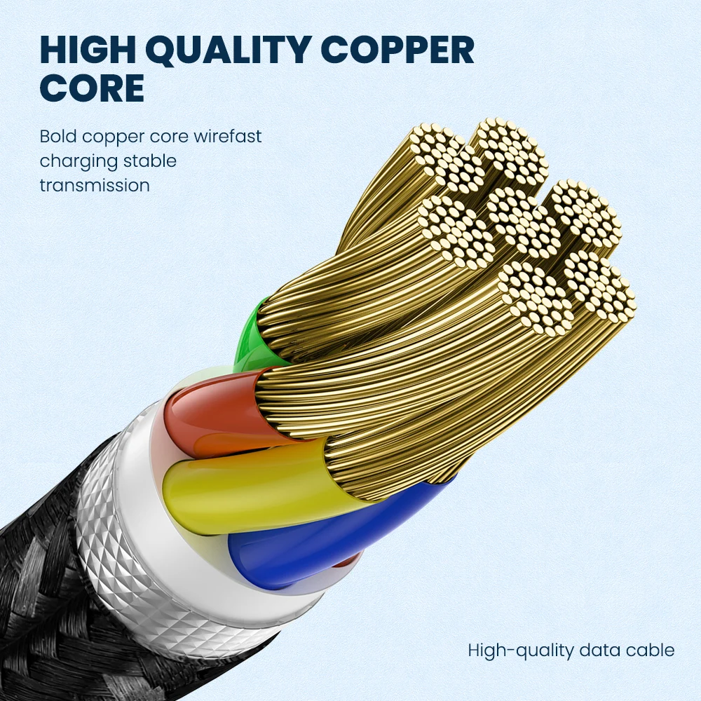 Elough usb tipo c para usbc carregador rápido pd cabo para xiaomi samsung usb c cabo 100w para macbook ipad pro cabo data cabo cabo