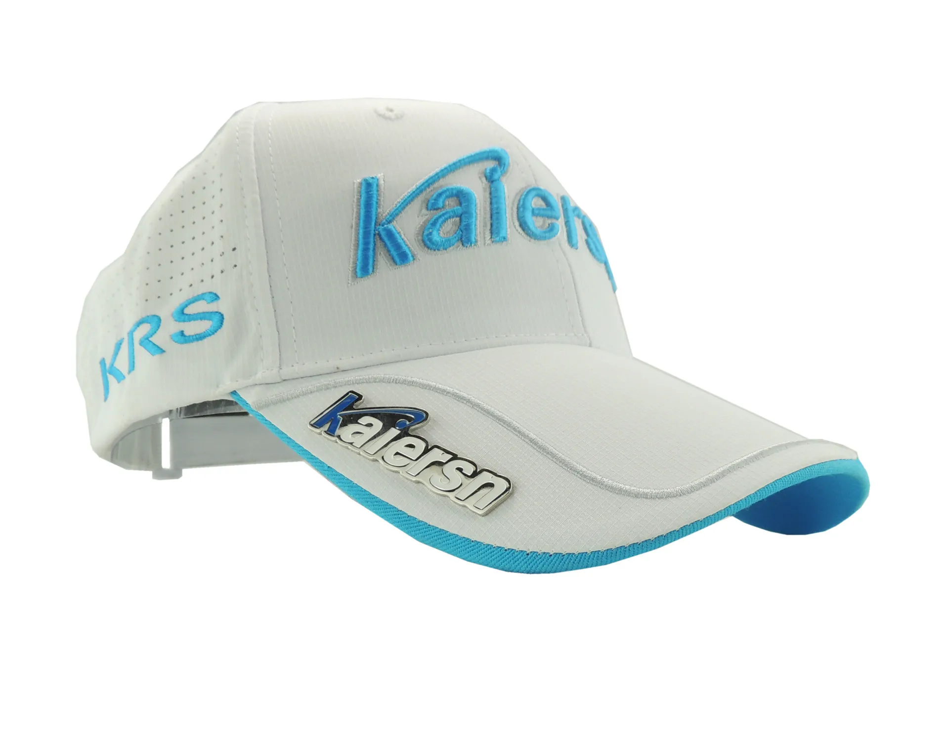 Golf Cap with Marking for Men and Women, Polyester Golf Hat, Baseball Cap, Breathable Cap, Laser Hole Burnt, 4-Color