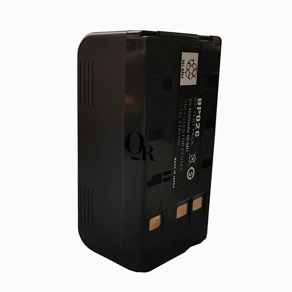 Nuovissima batteria ni-mh Pentax BP02C per stazioni totali Pentax strumento topografico 6V 4000MAH