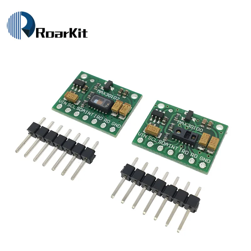 Heart Rate Click MAX30100 Module Sensor for Arduino/ 1.8V 3.3V 5V Low Power MAX30102 Heart Rate Oxygen Pulse Breakout