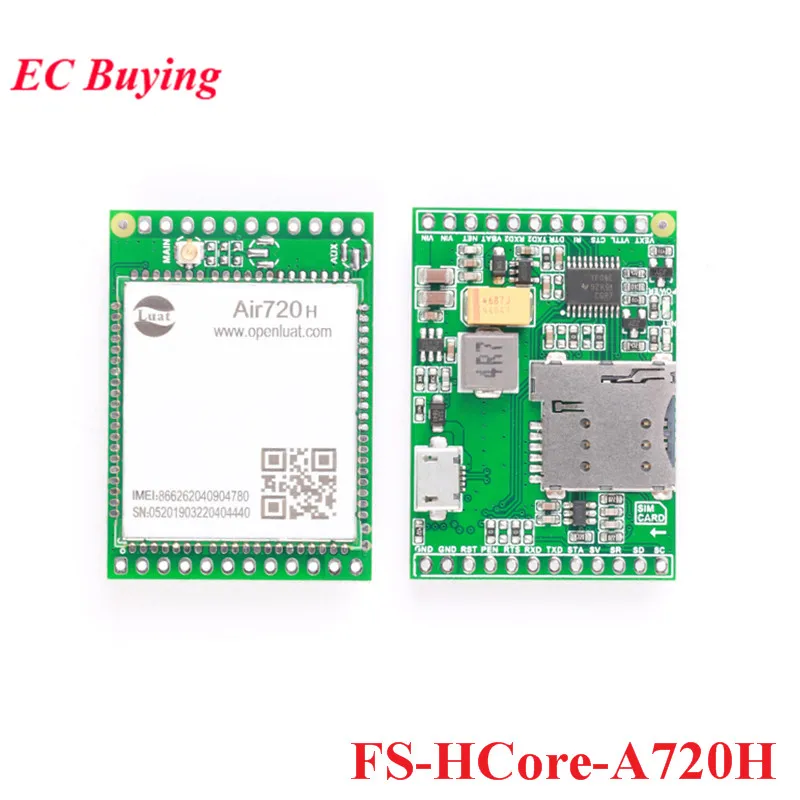 4G Modul Entwicklung Core Board LTE A7670C SIM7600CE Air720D Air720H EC20 GPS Position Wifi Drahtlose Unterstützung FTPS/HTTPS/DNS – Detail 5