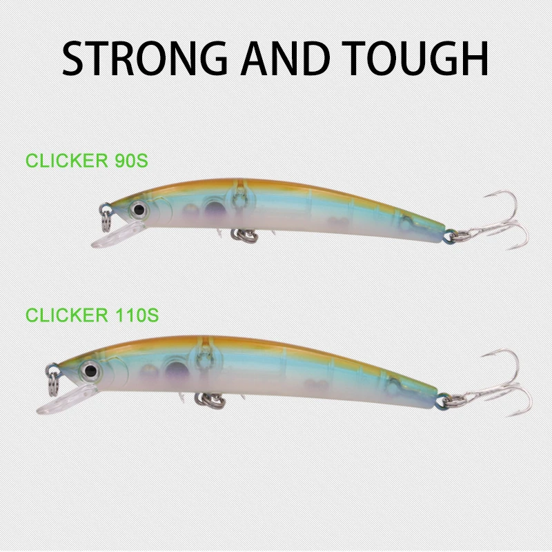 Wondershot A14 Minnow Sinking Wobbler Sea Fishing Lure 90mm/110mm Small Hard Bait Artificial Mini Swimbait Leurre Pescar